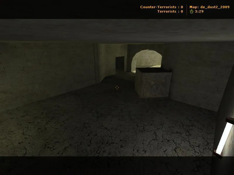 Скачать de_dust2_2009 для CS 1.6: баланс сторон, точки под плент и раундовые схемы - Скриншот