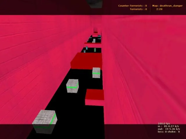 Скачать Скачать карту deathrun_danger для CS 1.6: трамплины, ловушки, точки, .nav и оптимизация под сервер - Скриншот