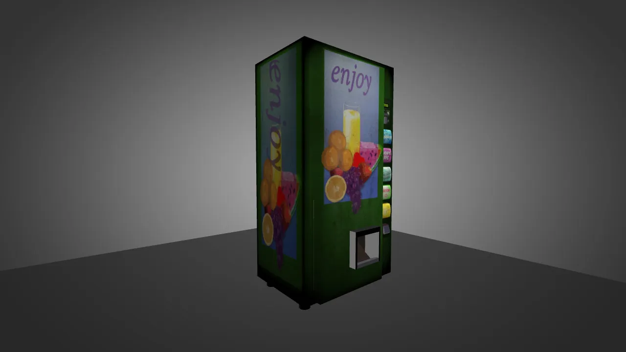 Модель «HQ Vending machine» для CS 1.6 - Уникальный скин для игры — скриншот 3
