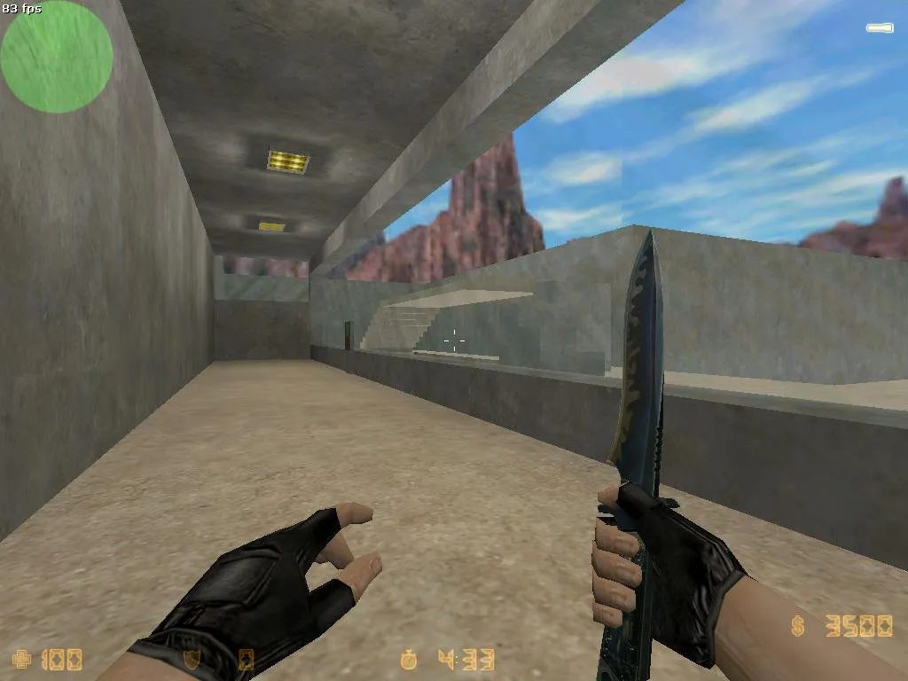 Скачать deathrun_easy для CS 1.6: быстрый deathrun, точки ловушек, .nav для ботов, баланс сторон - Скриншот