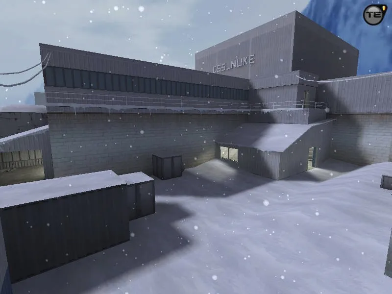 css_nuke_winter — зимняя DE карта для CS 1.6: точки, маршруты, .nav и оптимизация — скриншот 1