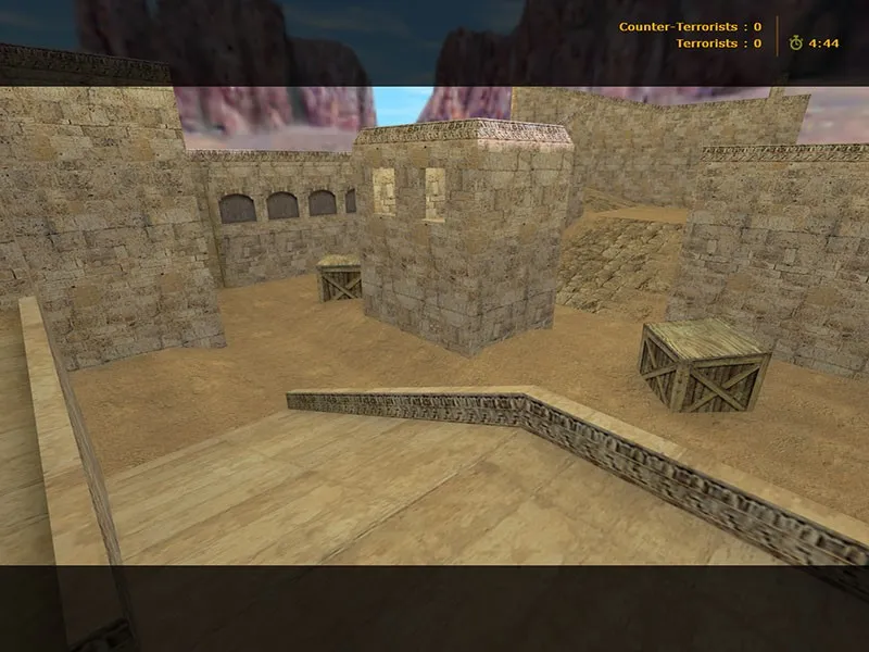Скачать Карта de_dustarea34 для CS 1.6: точки, спавны, .nav для ботов и оптимизация wpoly/epoly - Скриншот