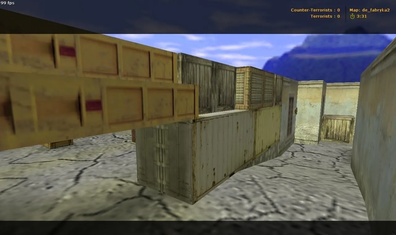 Скачать de_fabryka2 для CS 1.6: точки, тактики, .nav для ботов и оптимизация карты - Скриншот