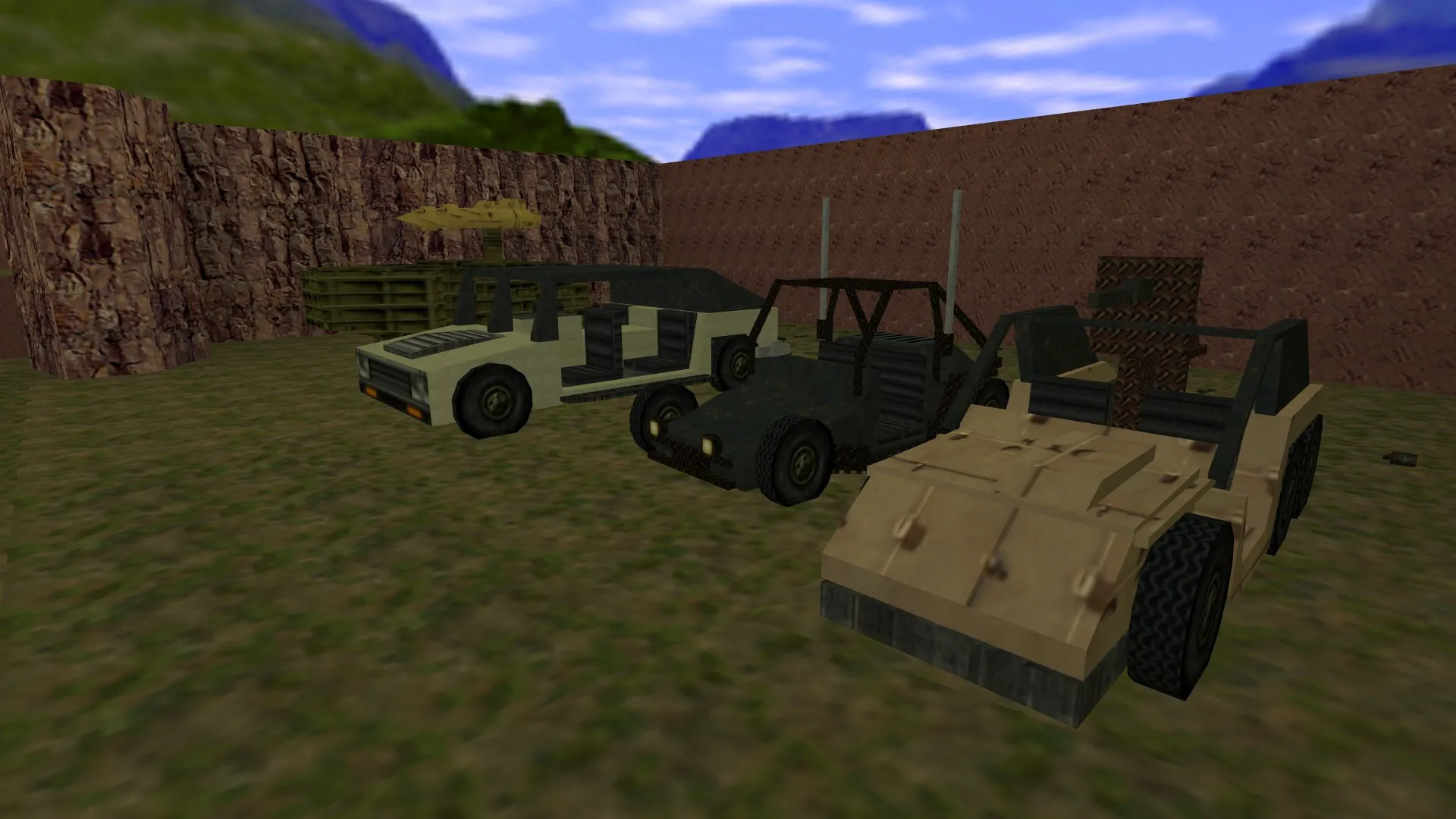 Карта gijoe_cars для CS 1.6 - Тактические возможности и оптимизация — скриншот 6