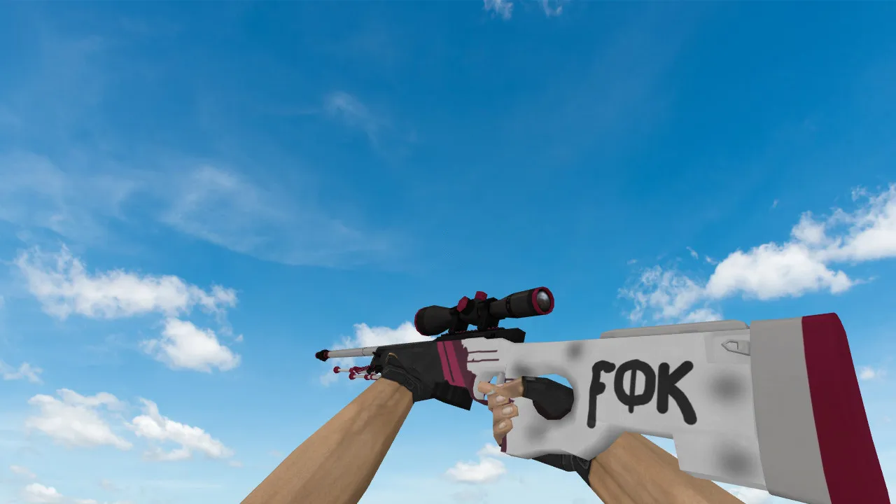 Скачать Модель AWP Bloody Pink для CS 1.6 – уникальный стиль и качество - Скриншот