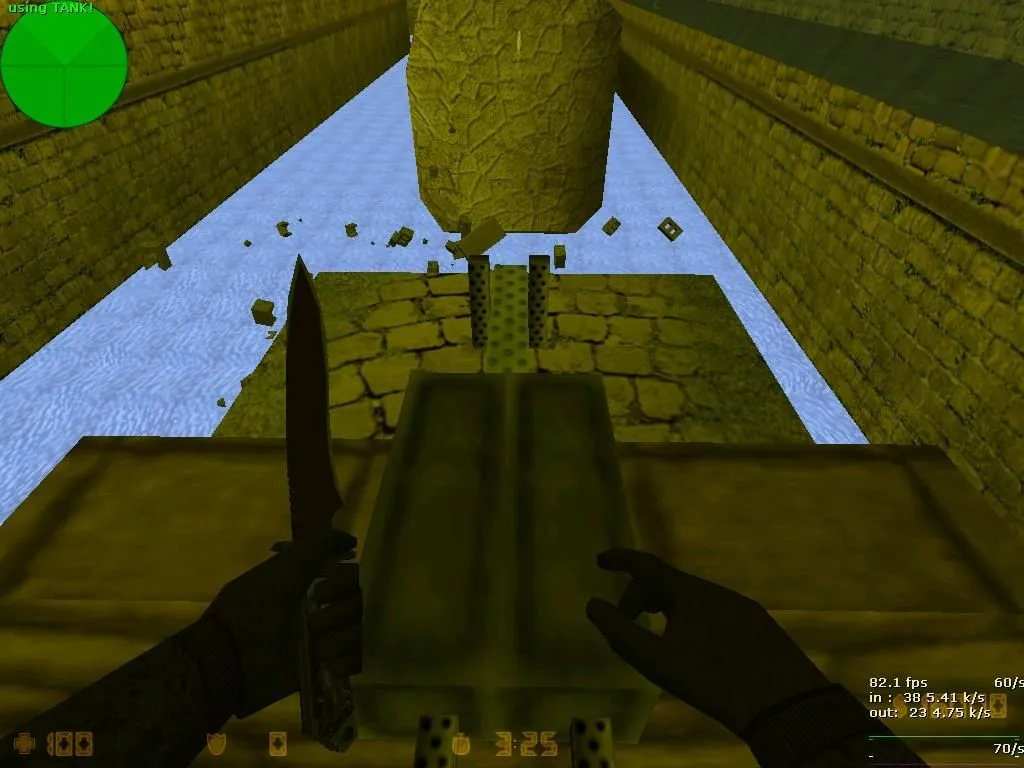 Скачать deathrun_gotoarmy для CS 1.6: карта deathrun, ловушки, баланс терр/контр, .nav и оптимизация под FPS - Скриншот