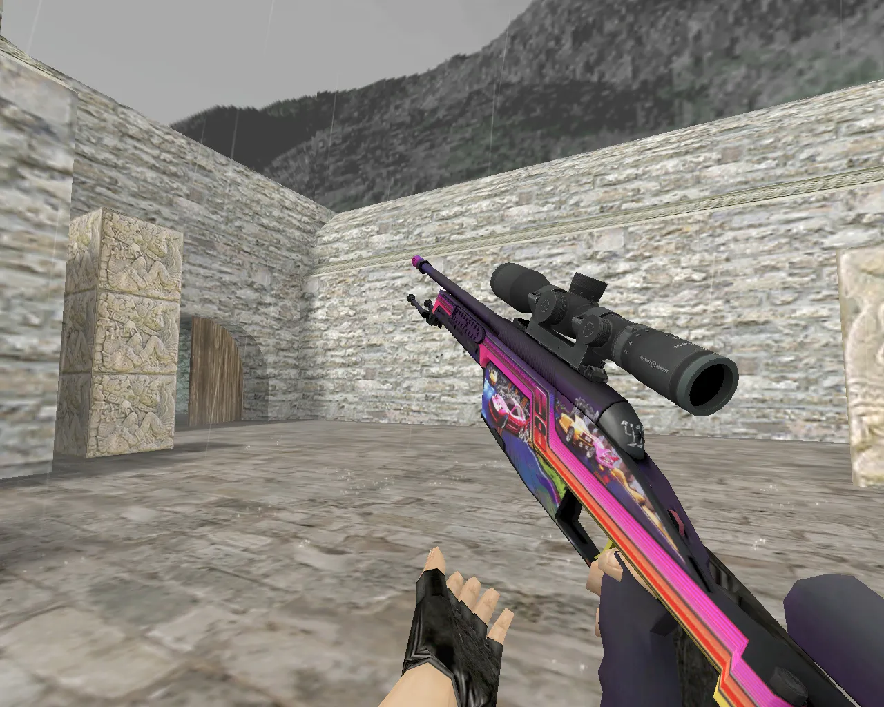 Скачать Скин SSG 08 | Турбовыпад (Turbo Peek) для CS 1.6 - Скриншот