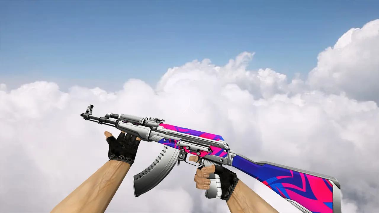Скачать Модель AK-47 Runner v_model для CS 1.6: p_, w_, звуки, анимация осмотра и текстуры - Скриншот