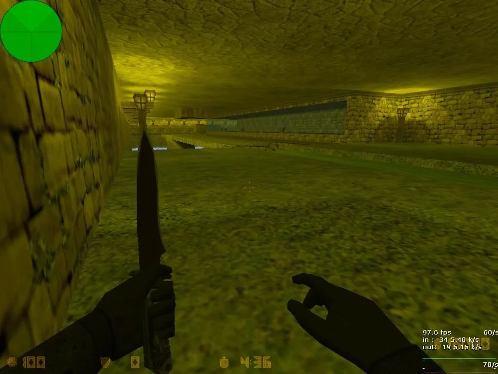 Скачать deathrun_gotoarmy для CS 1.6: карта deathrun, ловушки, баланс терр/контр, .nav и оптимизация под FPS - Скриншот