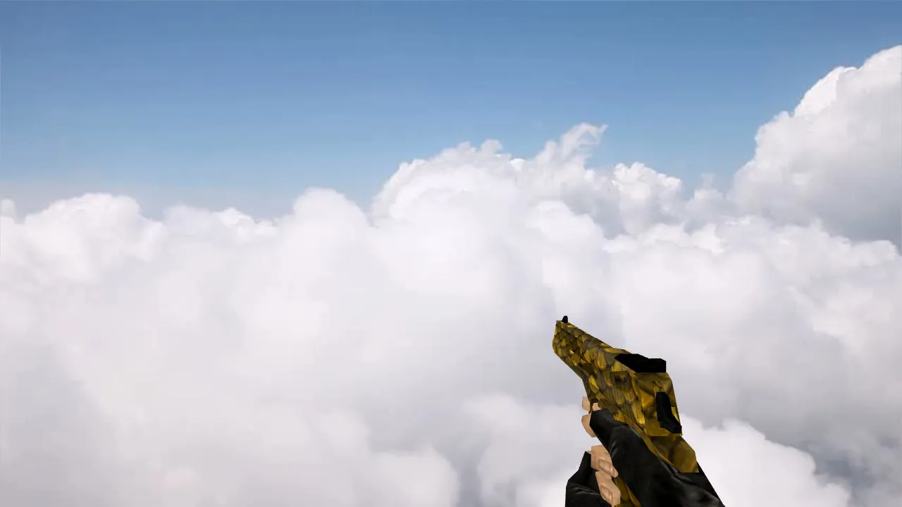 Скачать Модель «Deagle Gold scales» для CS 1.6 - Анимации и текстуры - Скриншот