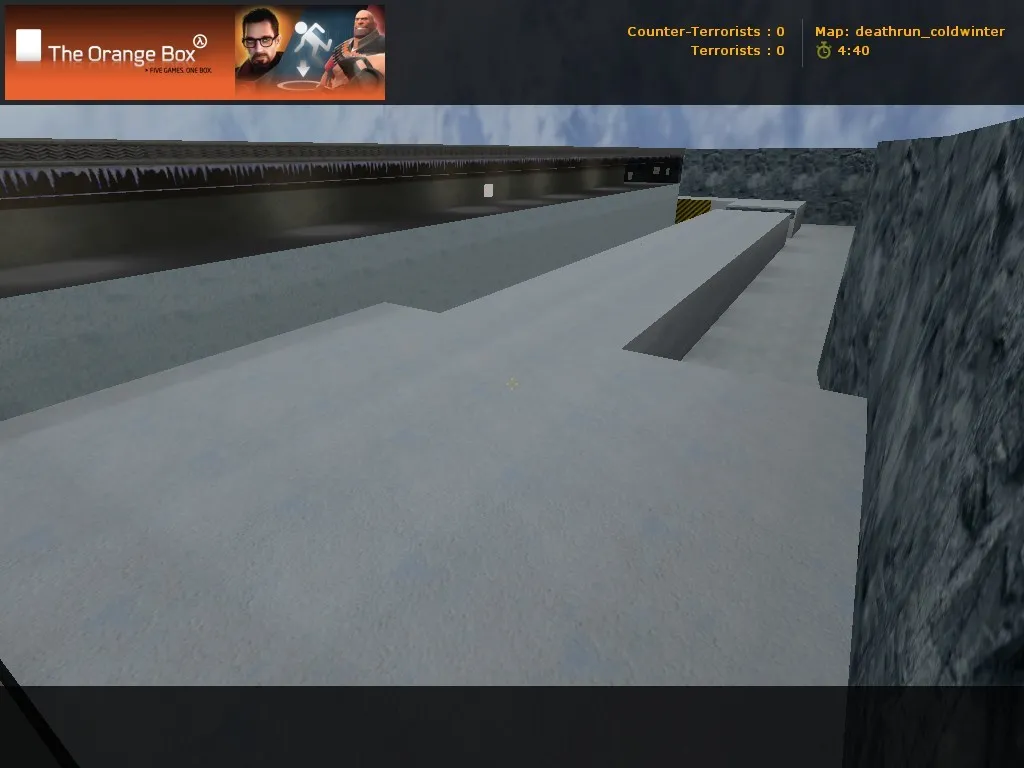 deathrun_coldwinter для CS 1.6: карта deathrun, тактики CT/T, точки, .nav, оптимизация wpoly/epoly — скриншот 3