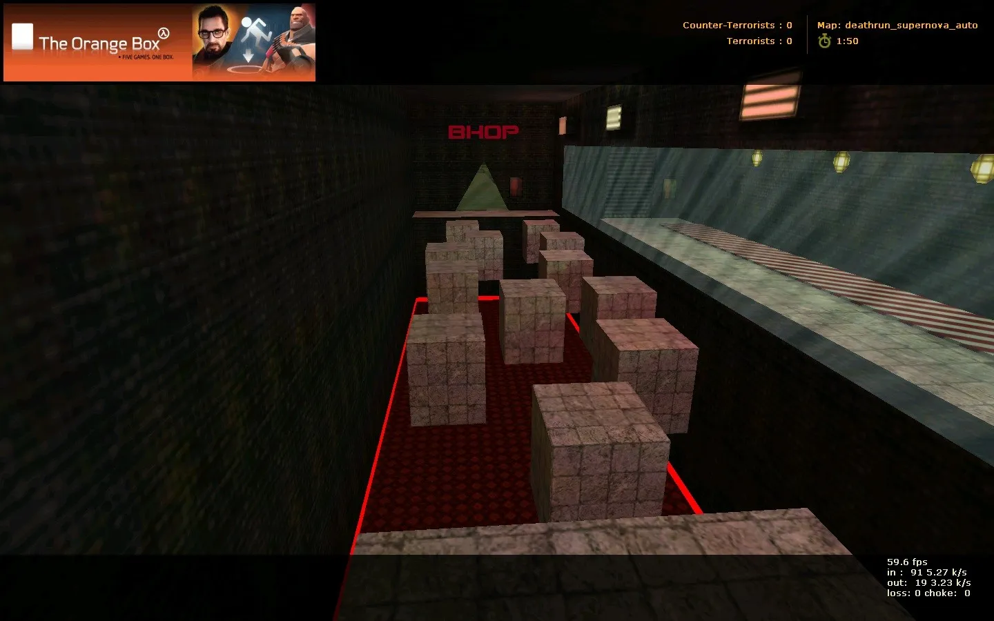 Скачать deathrun_supernova_auto — deathrun карта для CS 1.6: точки, маршруты, .nav и оптимизация wpoly/epoly - Скриншот