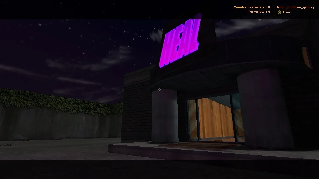 Скачать deathrun_groovy для CS 1.6: deathrun карта, точки, боты .nav, оптимизация и советы по входу - Скриншот