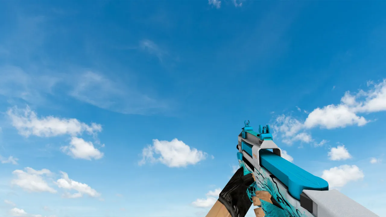 Модель «P90 Vladem Skull» для CS 1.6: качай прямо сейчас — скриншот 3