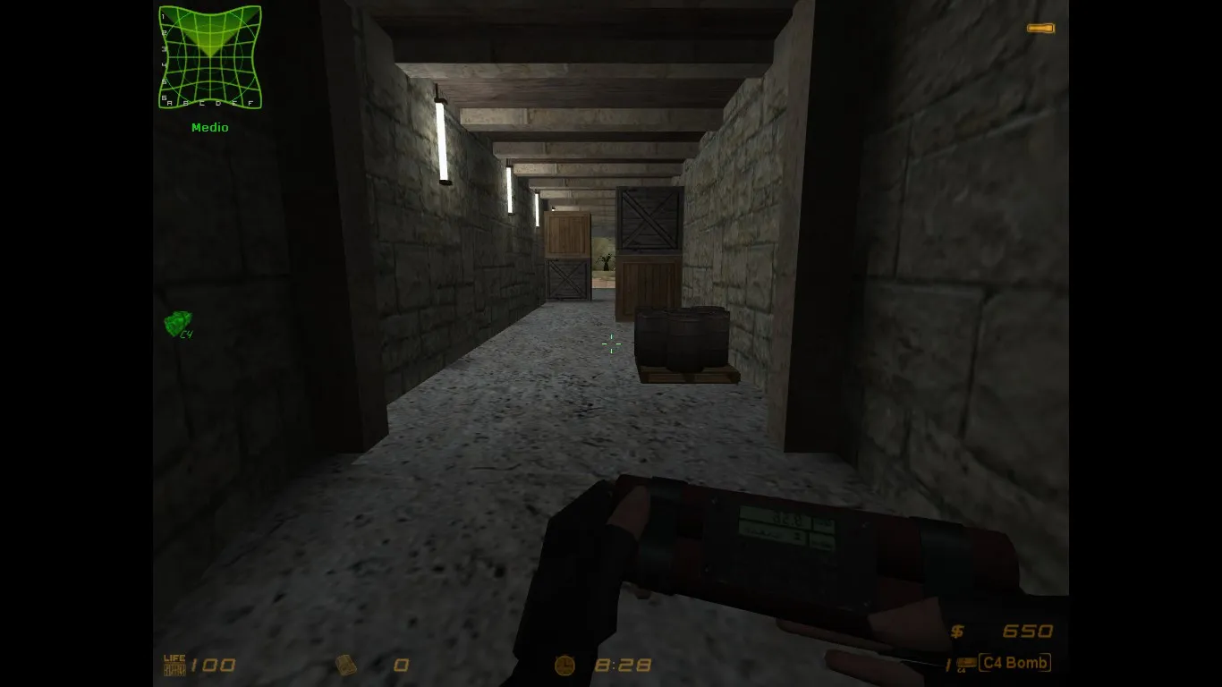 de_gamebanana карта для CS 1.6: баланс сторон, точки, .nav и оптимизация wpoly/epoly — скриншот 16