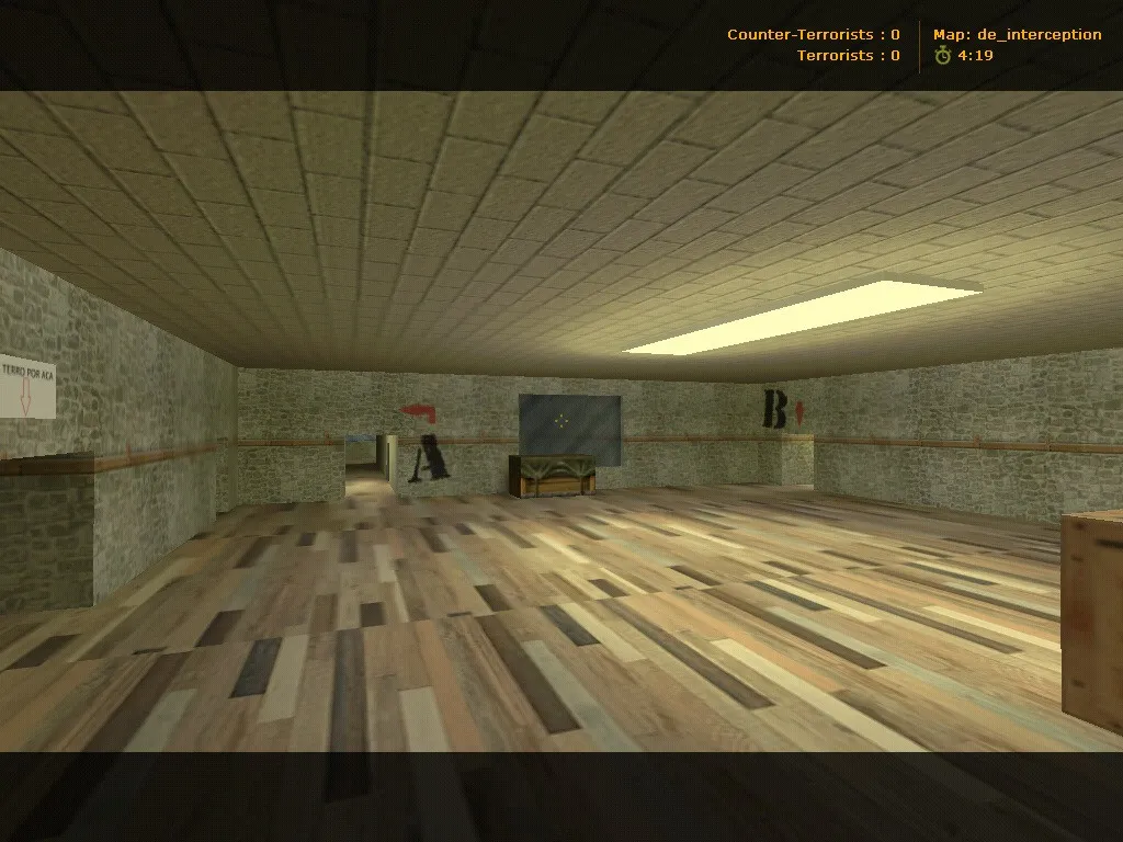 Карта de_interception для Counter-Strike 1.6: Тактический анализ и особенности — скриншот 7