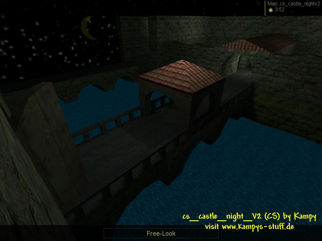 cs_castle_nightv2 - скриншот 1