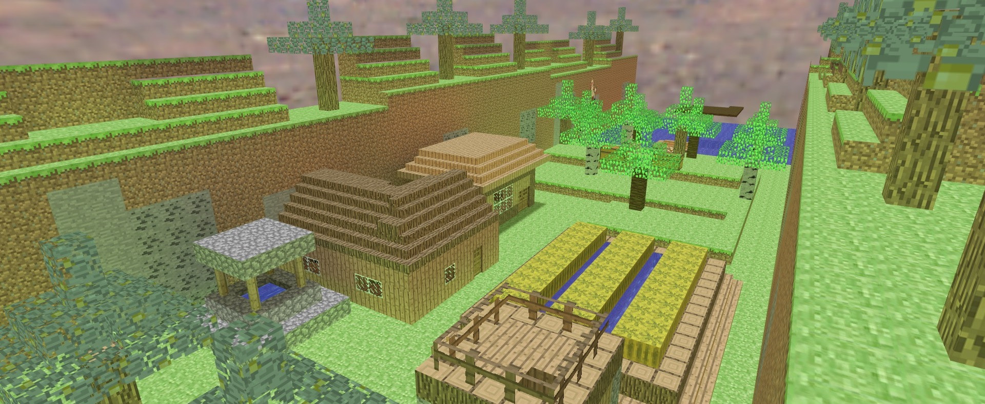 Скачать ze_minecraftworld2_dg - Скриншот