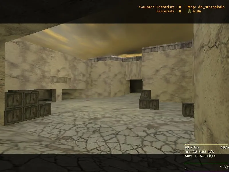 Скачать Карта de_staraskola для Counter-Strike 1.6: Тактический анализ и особенности - Скриншот