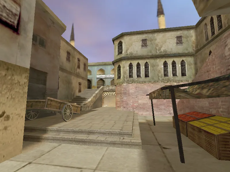 Карта de_menace для CS 1.6: Тактика и особенности — скриншот 8