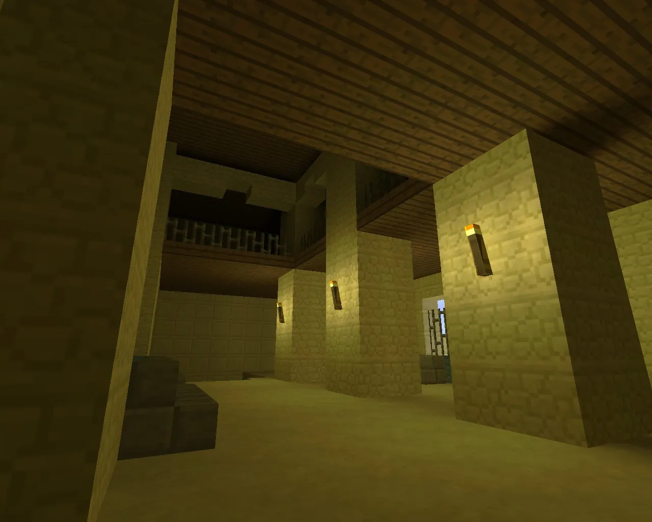 Карта de_mirage_minecraft для CS 1.6 – Оптимизированный геймплей — скриншот 8