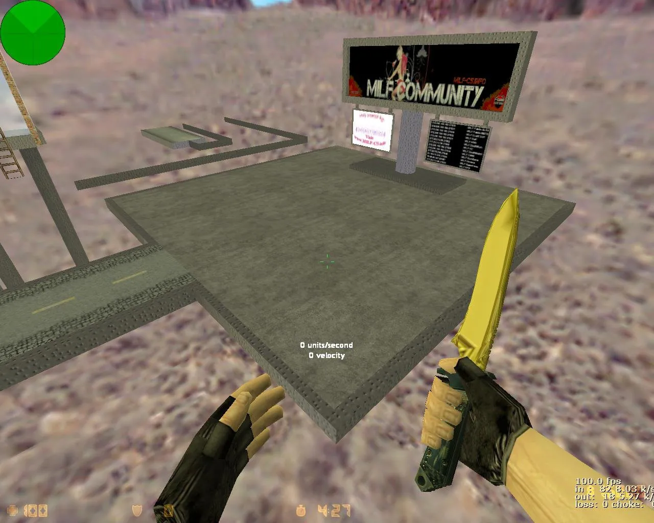 Скачать deathrun_milf_street_m1 — карта Deathrun для CS 1.6: точки, боты, .nav и оптимизация - Скриншот