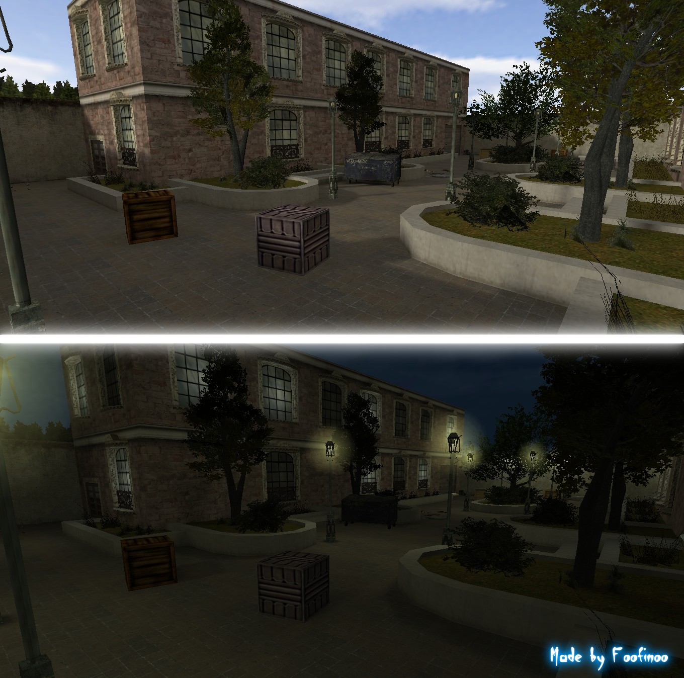 awp_courtyard — скриншот 6
