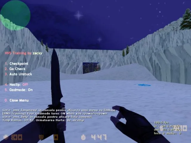Скачать Скачать deathrun_jinglebells для CS 1.6: разметка, тактика за терр и спец-режим для т-игроков - Скриншот