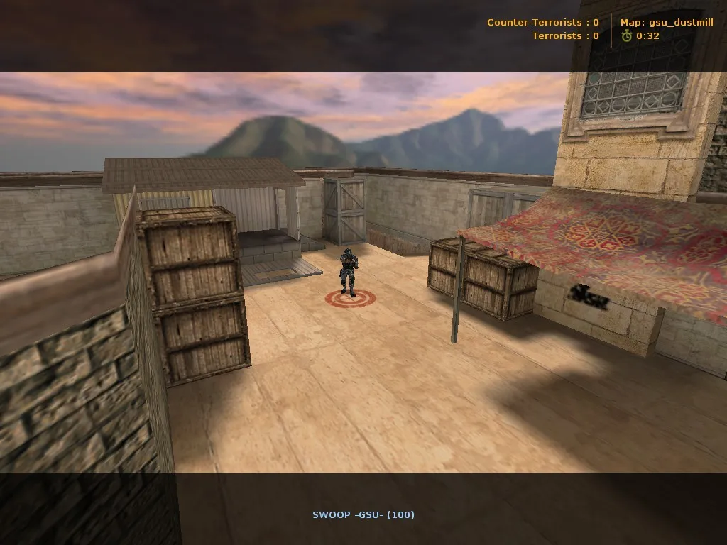 Карта gsu_dustmill для CS 1.6 - Особенности и Тактики — скриншот 4