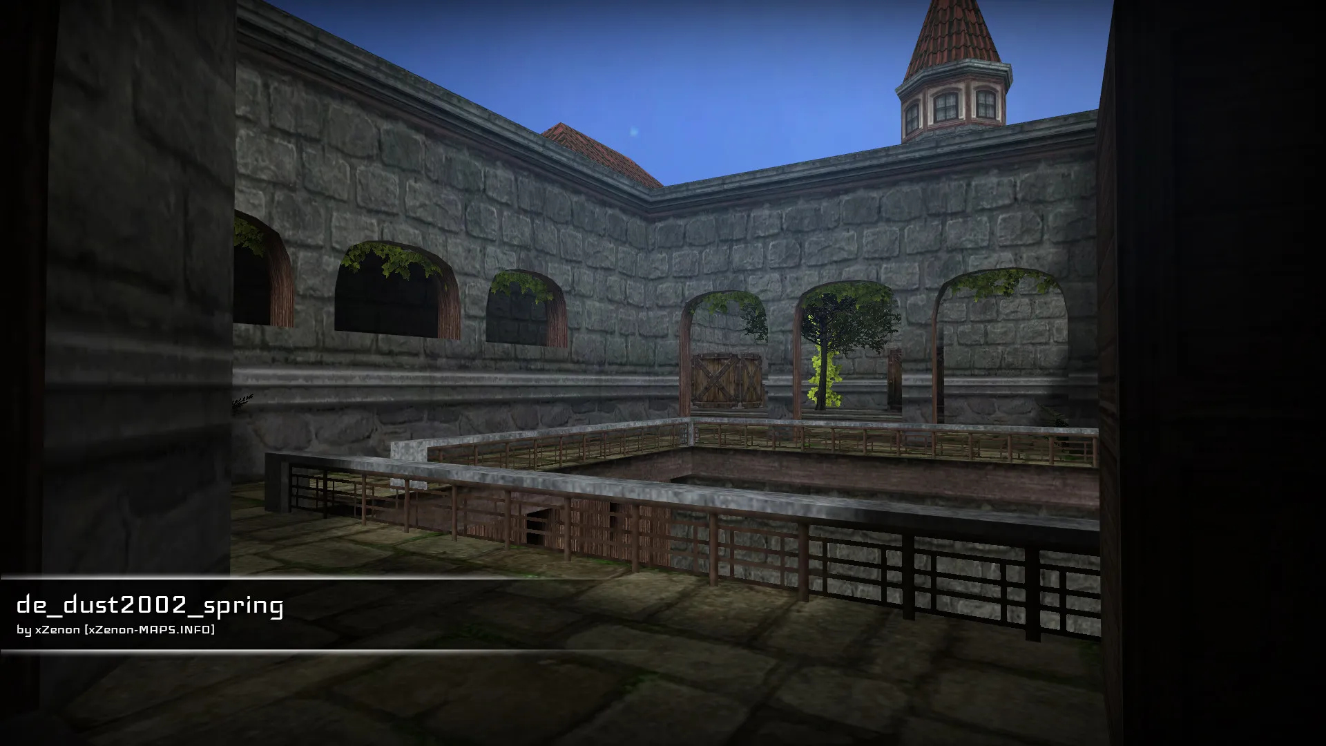 Скачать Карта de_dust2002_spring_b1 для CS 1.6: быстрый обзор, точки, тактика, .nav, оптимизация - Скриншот