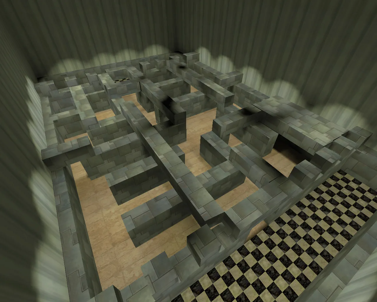 Скачать cs_labyrinth — карта для CS 1.6: лейаут, точки, .nav, оптимизация и советы по игре - Скриншот