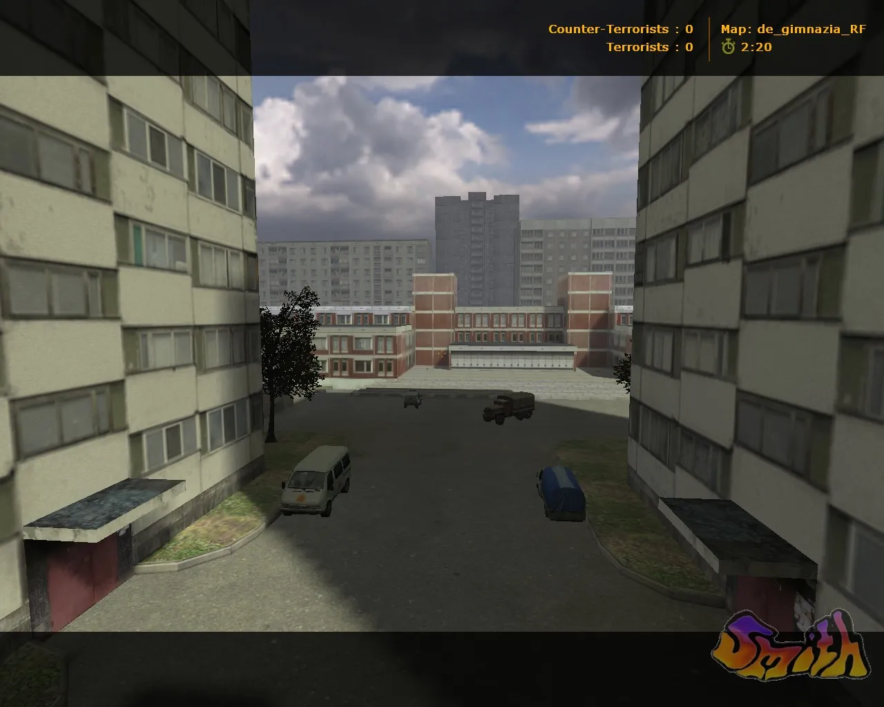 de_gimnazia_rf — карта для CS 1.6: точки, раунды, баланс сторон и оптимизация под FPS — скриншот 8