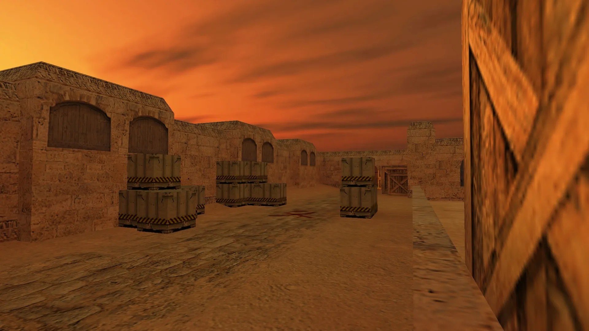 Скачать Карта de_dust2014_r2 для CS 1.6: точки, баланс сторон, оптимизация и запуск без подмены - Скриншот