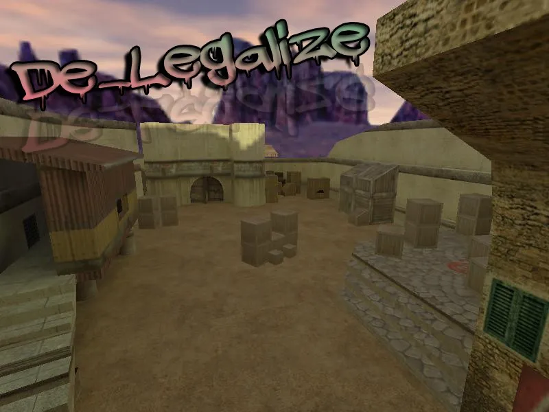 Карта de_legalize для CS 1.6: тактика и особенности — скриншот 7