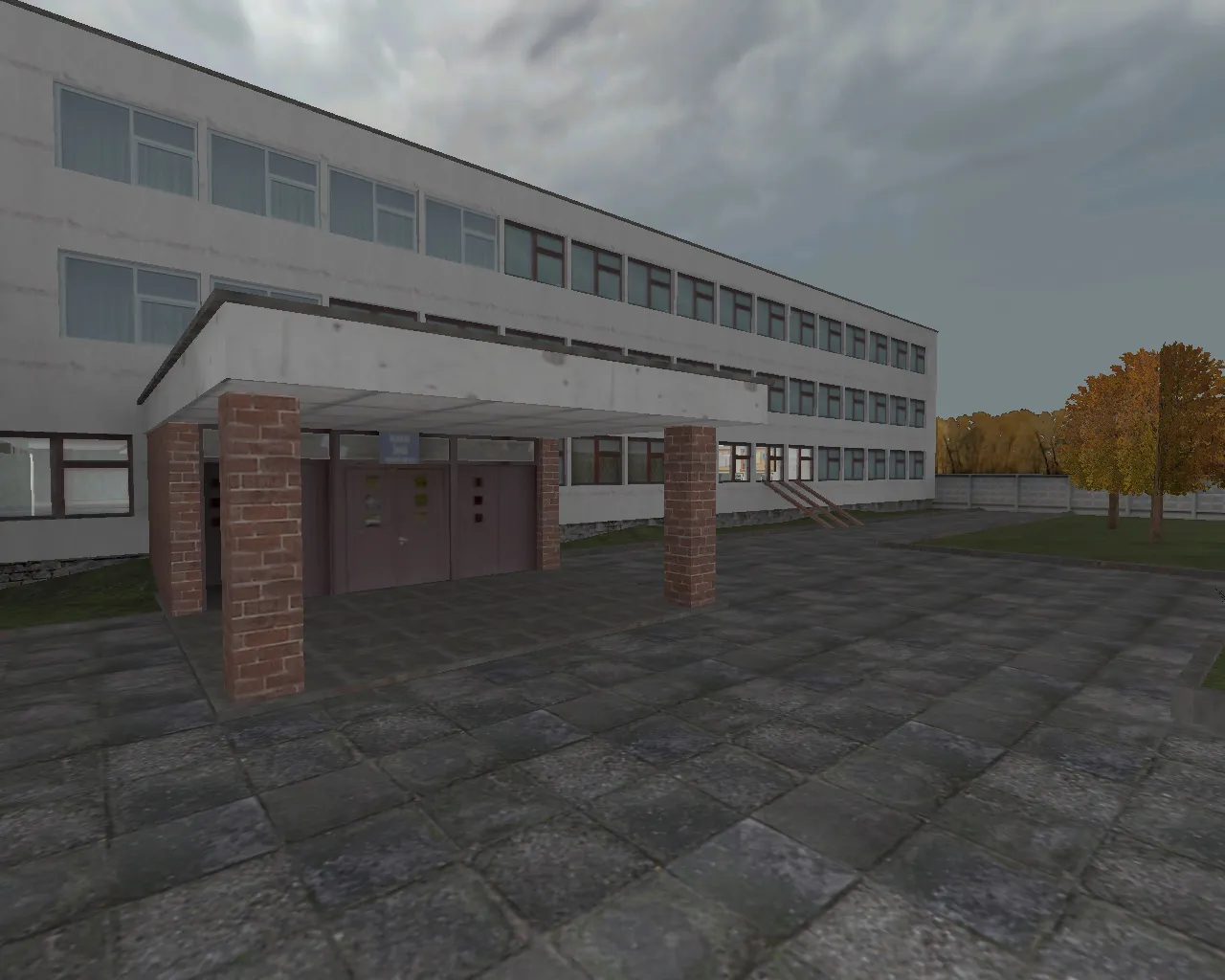 Карта cs_51school для CS 1.6: точки, баланс сторон, .nav для ботов и оптимизация wpoly/epoly — скриншот 2