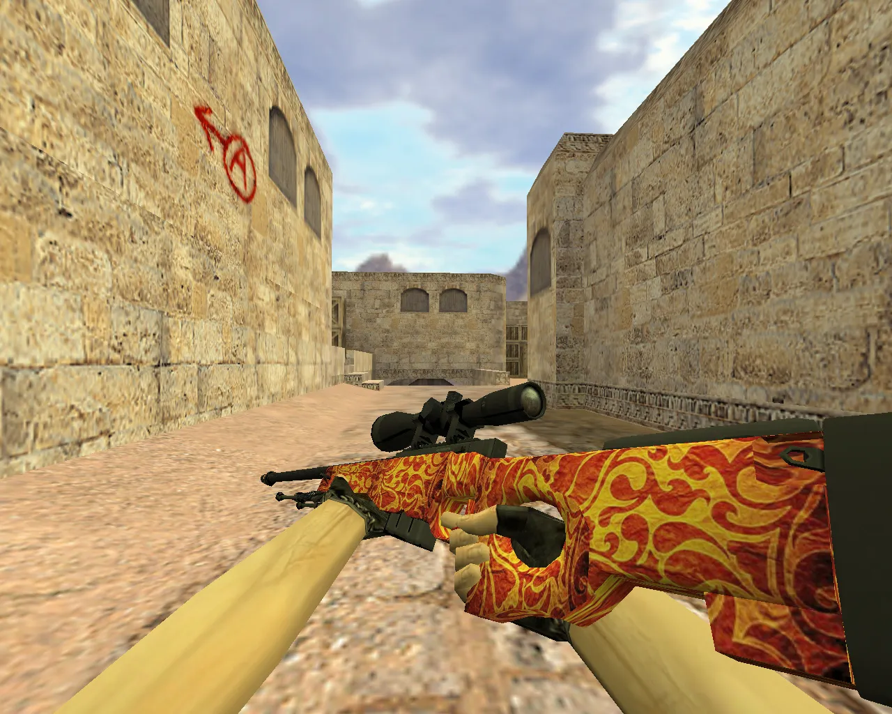 Скачать Модель AWP Королевство для CS 1.6 - Высокое качество и детали - Скриншот