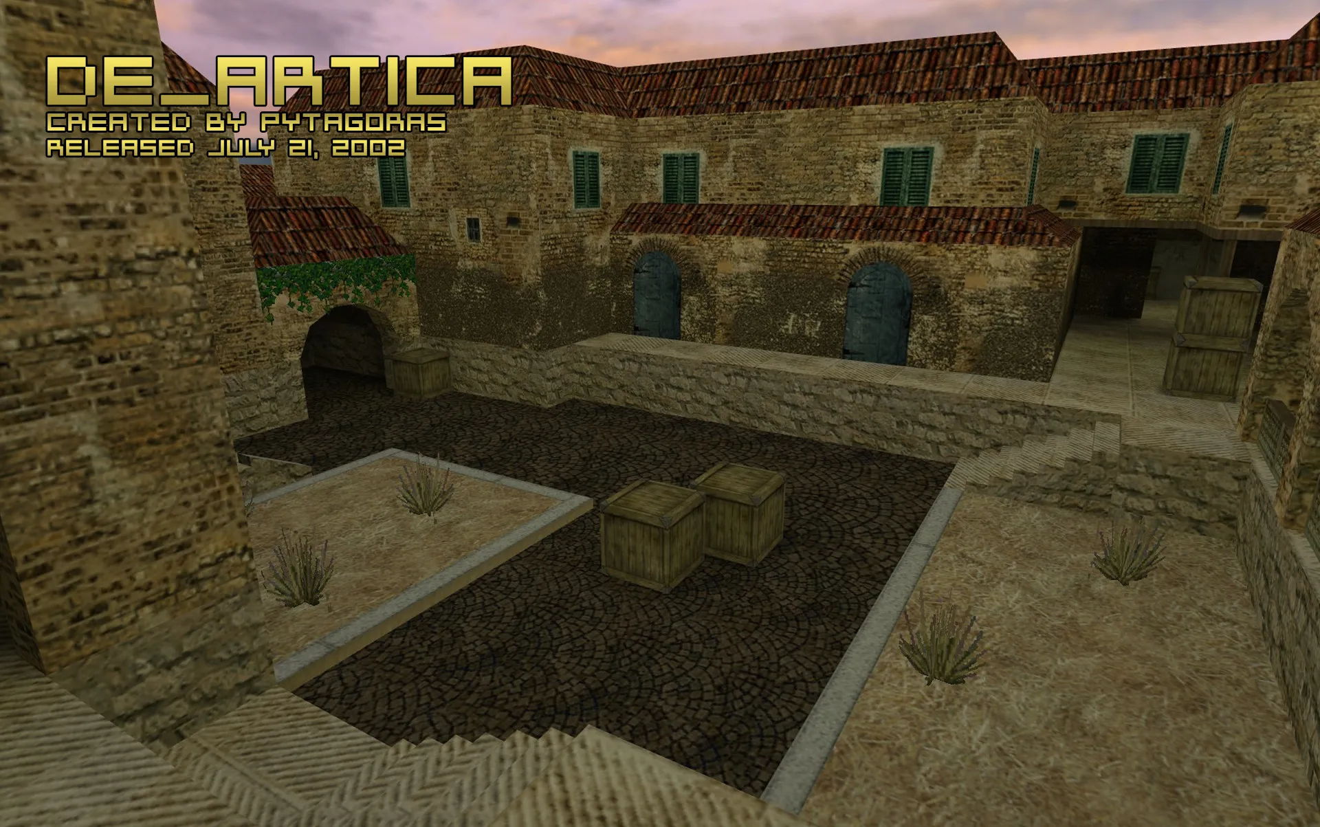 de_artica карта для CS 1.6: тактика сторон, точки, оптимизация и .nav для ботов — скриншот 18