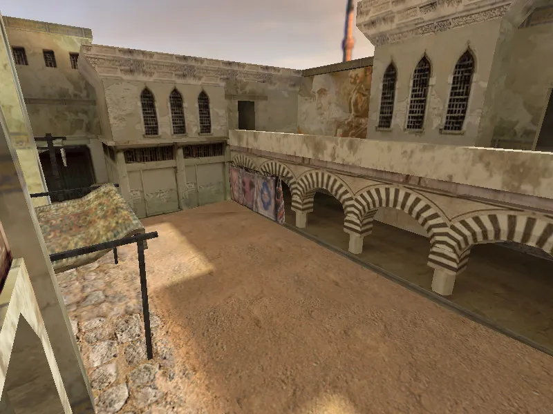 Карта de_menace для CS 1.6: Тактика и особенности — скриншот 6