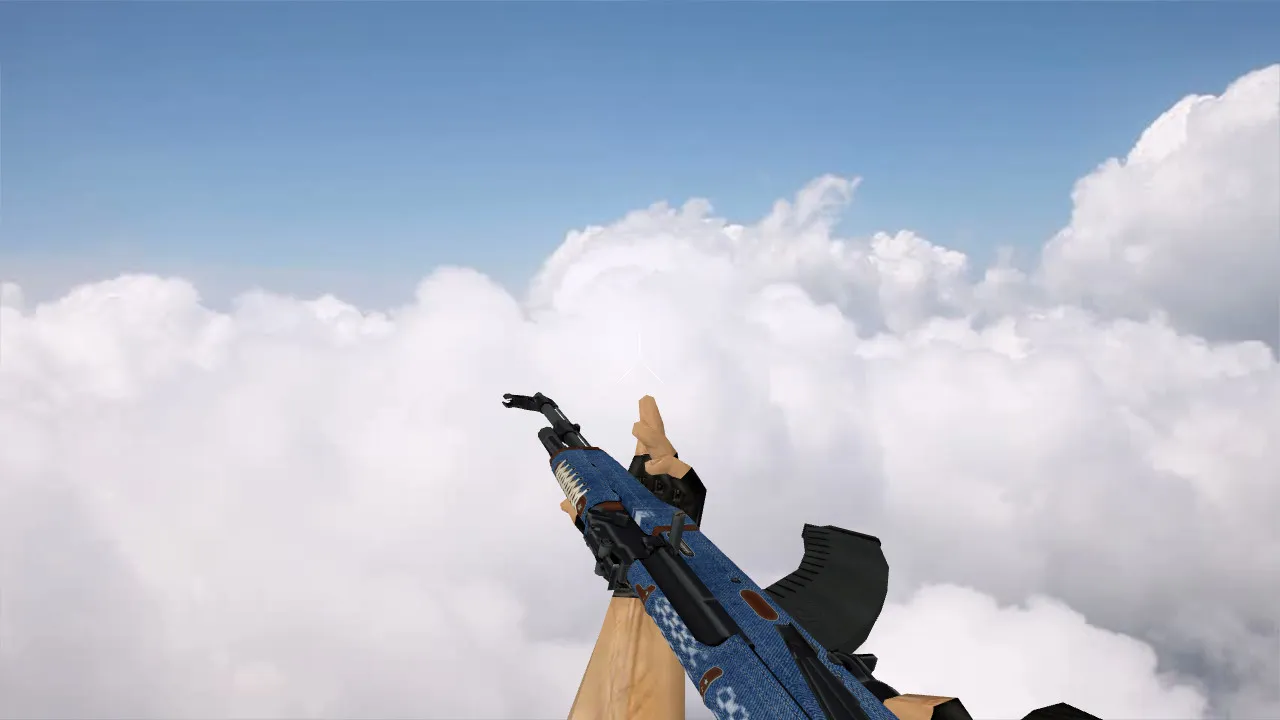 Скачать Модель AK-47 Gentleman для CS 1.6 - Качественный выбор оружия - Скриншот