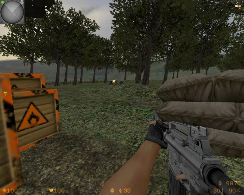 Скачать Карта de_russofinwar для CS 1.6 - полное описание и тактики - Скриншот
