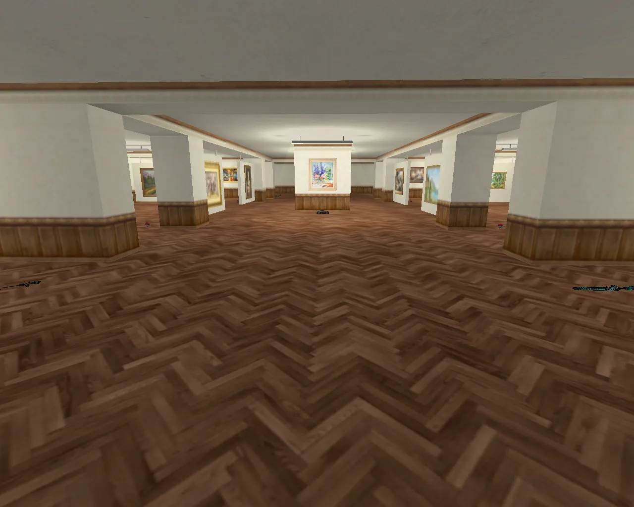 Скачать Карта fy_art_gallery_beta для CS 1.6: FY-режим, точки, маршруты, .nav, оптимизация wpoly/epoly - Скриншот