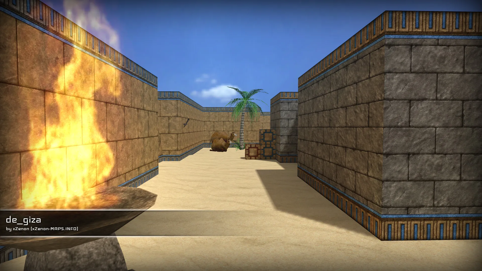 de_giza_b3 карта для CS 1.6: баланс сторон, точки, .nav для ботов, оптимизация wpoly/epoly — скриншот 8