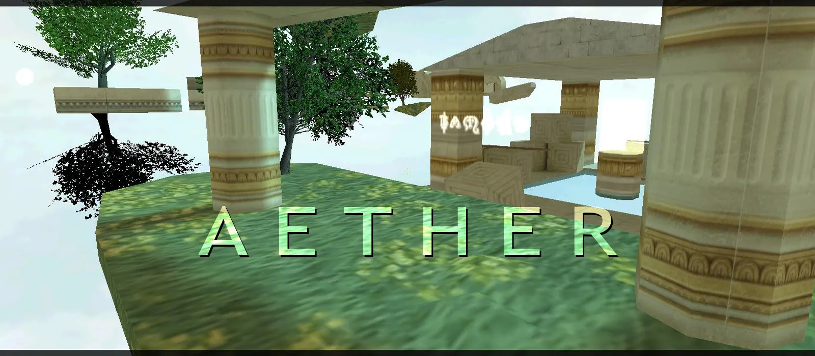 deathrun_aether_b1 для CS 1.6: карта deathrun, точки, раунды, .nav для ботов и оптимизация — скриншот 1