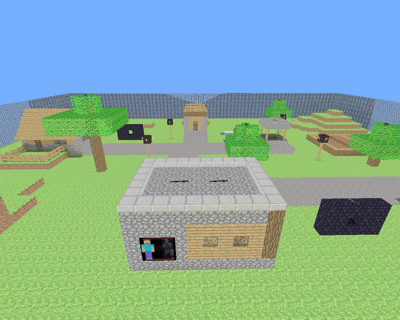 Скачать ka_minecraft_boksar — карта на ножах для CS 1.6: точки, раунды, боты и оптимизация - Скриншот