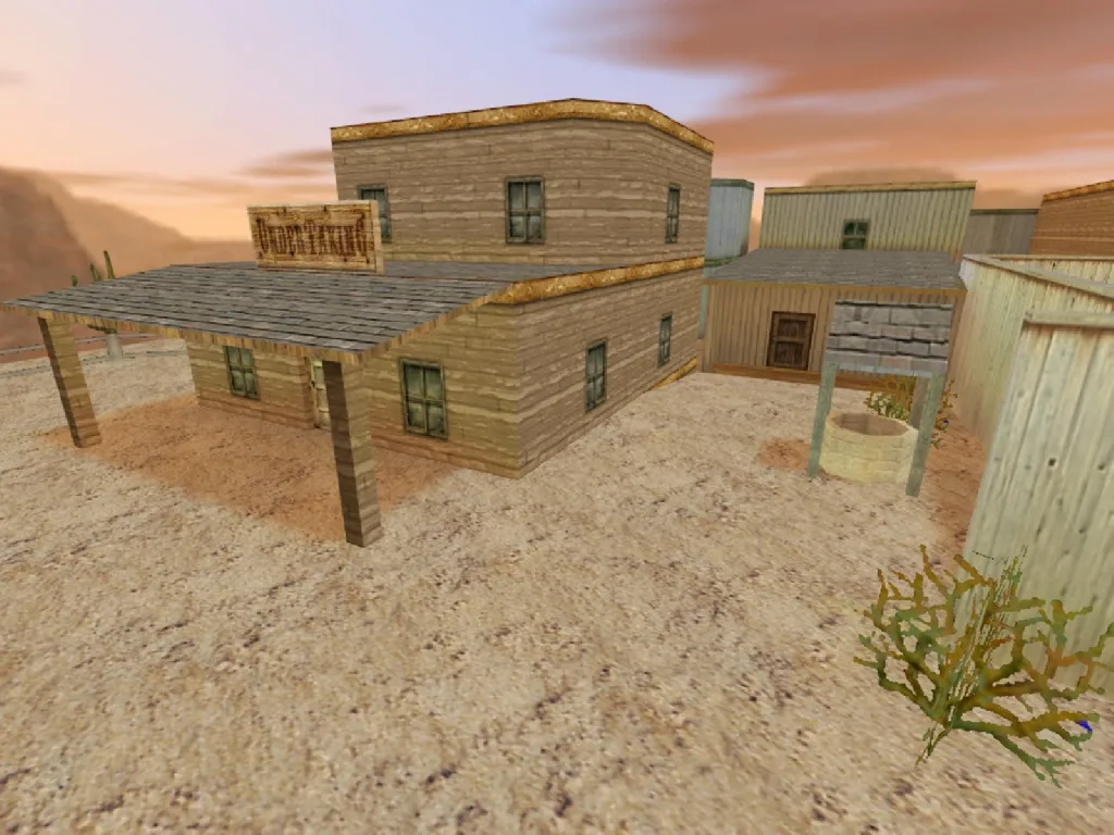 Карта de_wanted для CS 1.6: Тактика и особенности — скриншот 20
