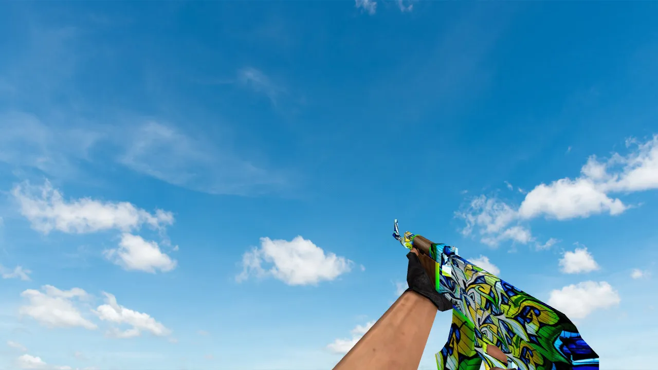 Скачать Пак моделей оружия «Graffiti Weapon Pack» для CS 1.6: v_, p_, w_ модели, звуки, анимация осмотра и качество текстур - Скриншот