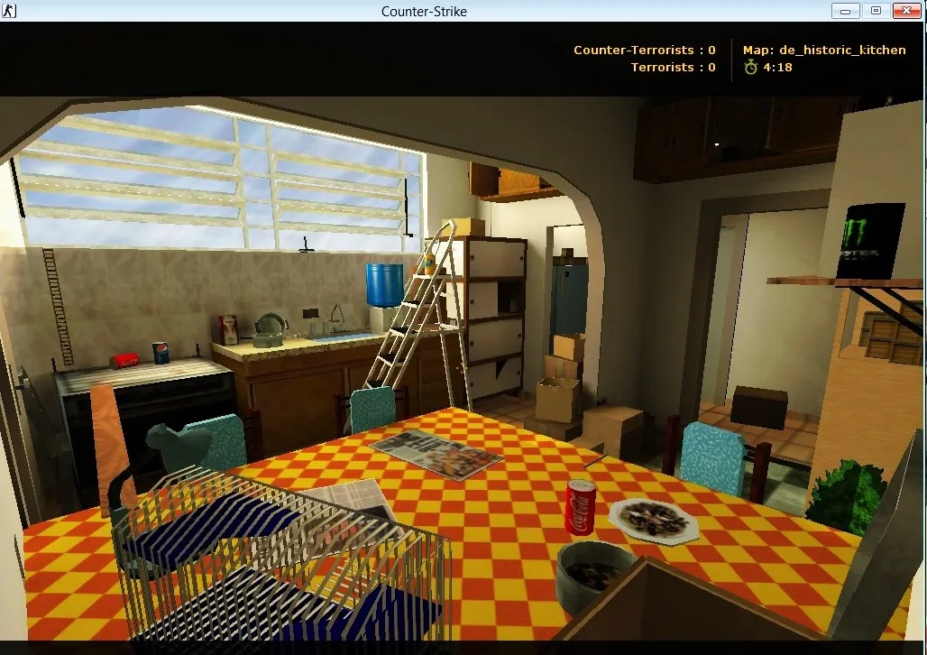 Скачать Карта de_historic_kitchen для CS 1.6: стратегии и детали - Скриншот