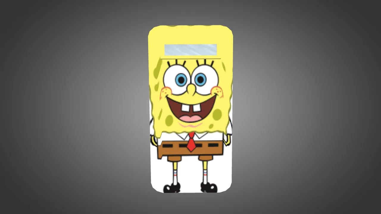 Скачать Модель «SpongeBob Shield» для CS 1.6: v_, p_, w_ щит, текстуры 1024x1024, звуки и анимация осмотра - Скриншот