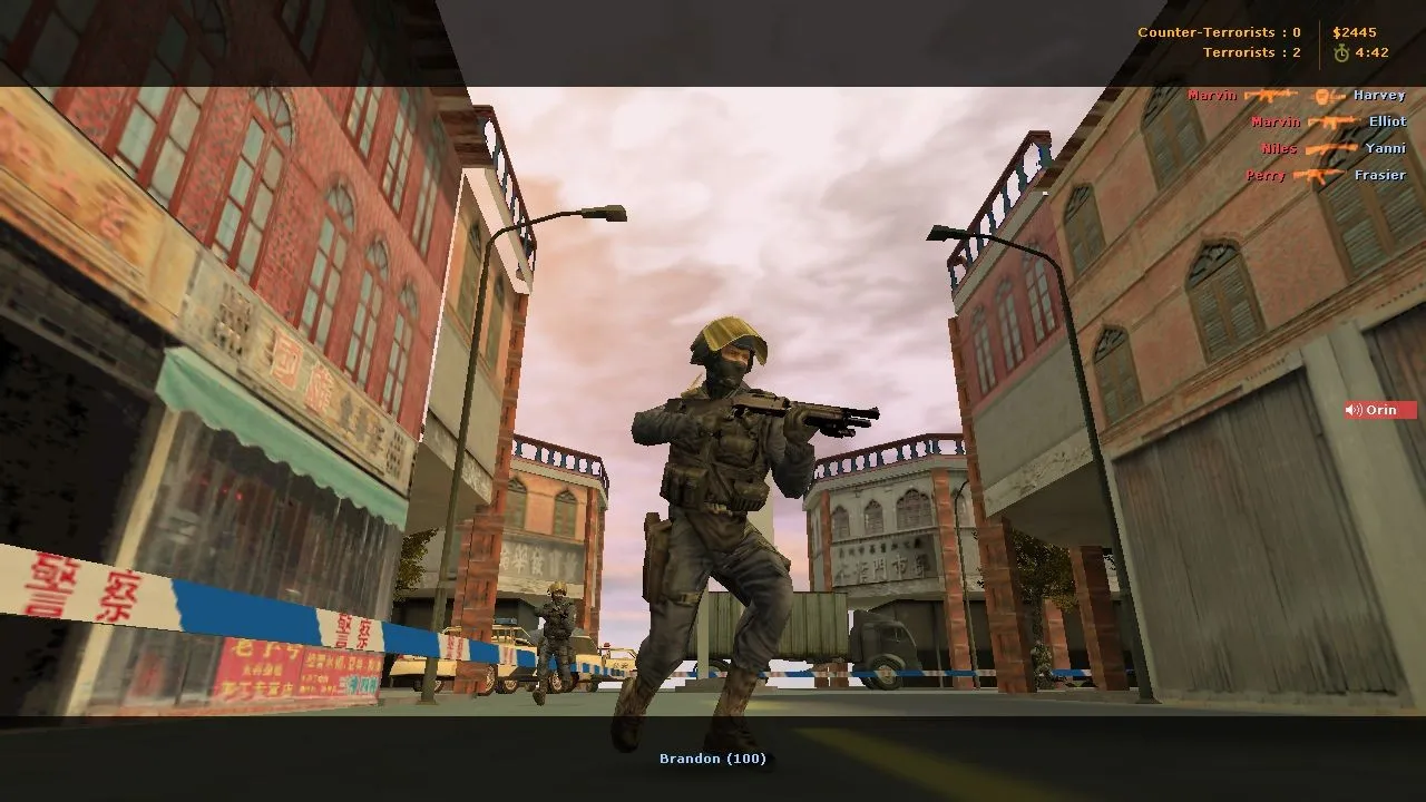 de_carpcity карта для CS 1.6: баланс сторон, точки под плент, .nav для ботов и оптимизация — скриншот 6