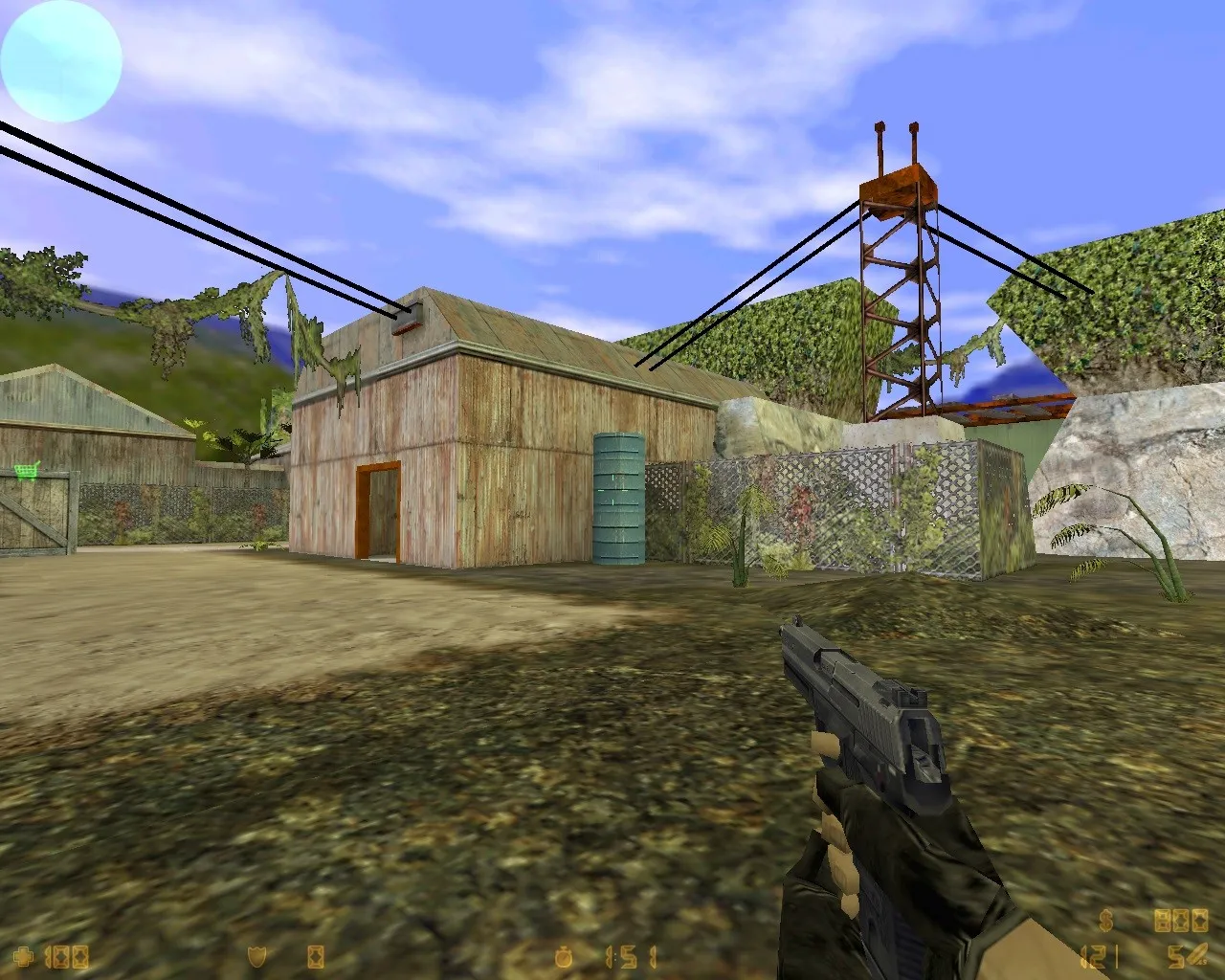 Скачать de_airstrip2_pm — карта для CS 1.6: точки, маршруты и настройка сервера - Скриншот
